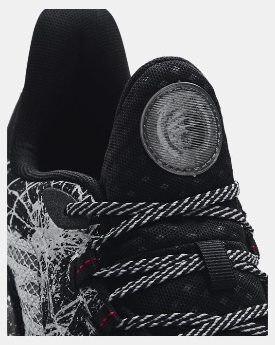 Unisex Curry 11 Bruce Lee 'Future Dragon' Basketball Shoes in Black image number 5